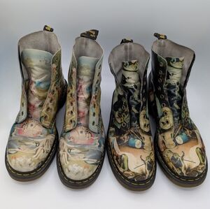 Doc Martens Bosch HEAVEN & HELL Garden of Earthly Pascal Boots UK 10 EU 45 US12